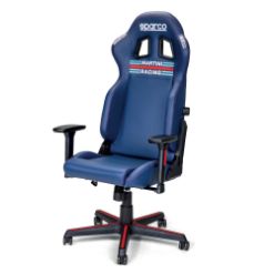 SPARCO ICON MARTINI RACING gaming stol modre barve SPARCO ICON MARTINI RACING gaming stol modre barve