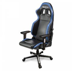 SPARCO ICON gaming stol črno - modre barve SPARCO ICON gaming stol črno - modre barve