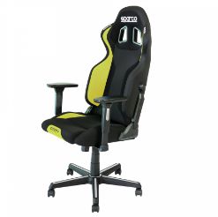 SPARCO GRIP gaming stol črno - rumene barve SPARCO GRIP gaming stol črno - rumene barve