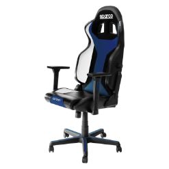 SPARCO GRIP SKY gaming stol črno - modre barve SPARCO GRIP SKY gaming stol črno - modre barve