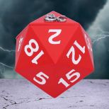 NEMESIS NOW Dungeons & Dragons D20 dice box dekorativna škatlica