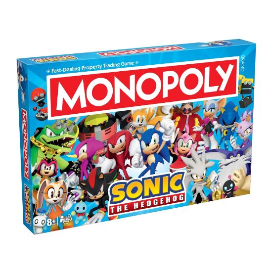 WINNING MOVES MONOPOLY SONIC THE HEDGEHOG EN