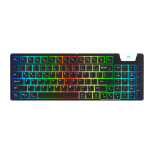 MARVO KG972W RGB brezžična mehanska tipkovnica črne barve