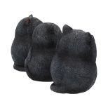 NEMESIS NOW Three wise fat cats figurica