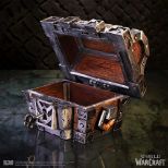 NEMESIS NOW World of Warcraft silverbound treasure chest dekorativna škatlica