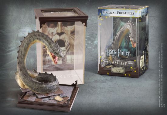 NOBLE COLLECTION Harry Potter magical creatures Bazilisk figurica