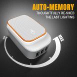 POLNILEC USB LDNIO A3305 220V 3X USB 3,4A + MICRO USB kabel + LED lučka 