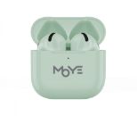 MOYE AURRAS 3 LITE brezžične slušalke - zelene barve