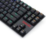 REDRAGON APS TKL K607 RGB ŽIČNA GAMING TIPKOVNICA - RDEČA STIKALA
