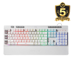 REDRAGON SHIVA K512 RGB WHITE tipkovnica bele barve