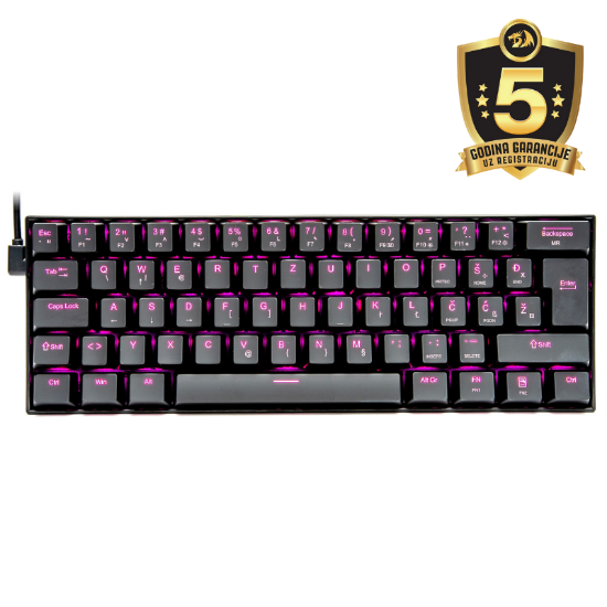 REDRAGON DRAGONBORN K630 MEHANSKA TIPKOVNICA SLO/CRO