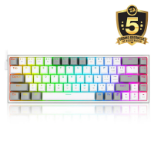 REDRAGON CASTOR K631WG-RGB TIPKOVNICA - RDEČA STIKALA