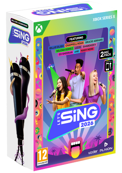 Let's Sing 2026 + 2 Mic Pack (Xbox Series X)