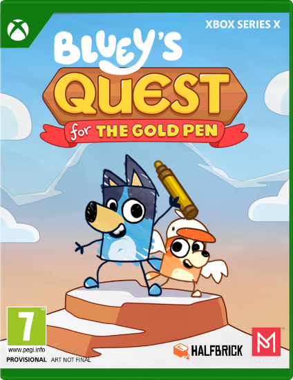 Bluey's Quest For The Gold Pen (Xbox Series X)