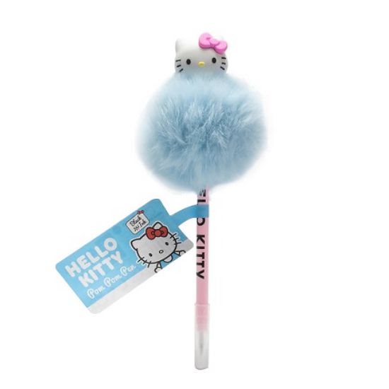 BLUE SKY HELLO KITTY POM POM PEN pisalo