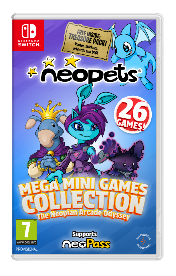 Neopets: Mega Mini Games Collection - Day 1 Edition (Nintendo Switch)