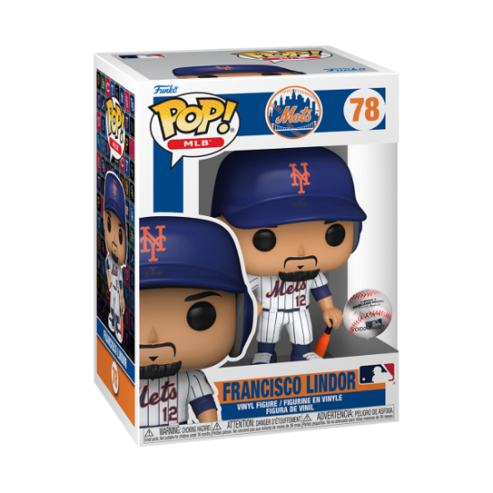 FUNKO POP MLB: METS - FRANCISCO LINDOR (HOME JERSEY)
