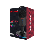 MARVO MIC-06 RGB BK MIKROFON ČRNE BARVE