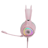 MARVO H8325 RGB PK ŽIČNE SLUŠALKE ROZA BARVE