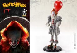 NOBLE COLLECTION Bendyfig IT Pennywise figurica