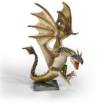 NOBLE COLLECTION Harry Potter magical creatures Madžarski Horntail figurica