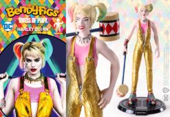 NOBLE COLLECTION Bendyfig DC Birds of Prey Harley Quinn with mallet figurica