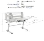 MOYE EVOLUTION OTROŠKA MIZA SIVE BARVE