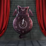 NEMESIS NOW MALPUSS TICKIN CLOCK MDF stenska ura