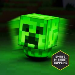 PALADONE Minecraft Creeper zibajoča namizna svetilka