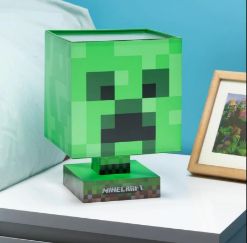 PALADONE Minecraft Creeper namizna svetilka z USB polnilcem