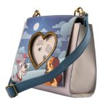 LOUNGEFLY DISNEY LADY AND THE TRAMP WET CEMENT CROSS BODY TORBA