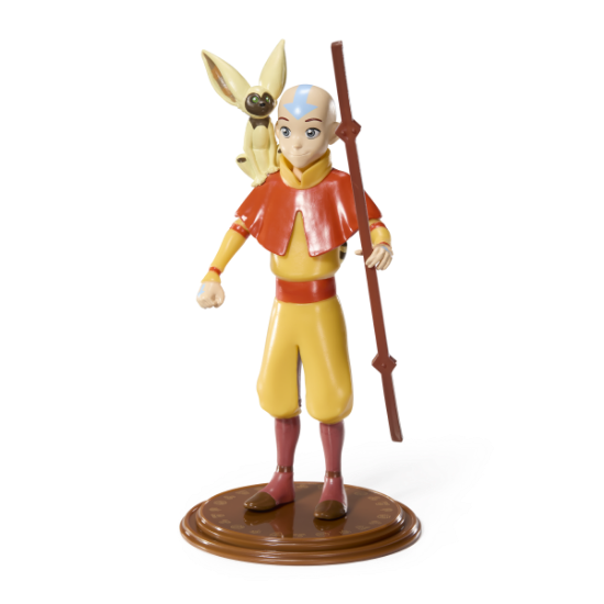 NOBLE COLLECTION Bendyfig Nickelodeon Avatar the last airbender Aang figurica