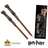 NOBLE COLLECTION Harry Potter Harry Potter wand pen pisalo in bookmark