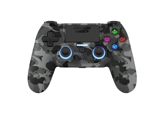 DRAGONSHOCK MIZAR BREZŽIČNI KONTROLER ZA PS4, PC, MOBILE - SIVE CAMO BARVE