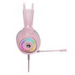 MARVO H8325 RGB PK ŽIČNE SLUŠALKE ROZA BARVE