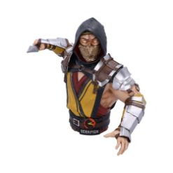 NEMESIS NOW MORTAL KOMBAT SCORPION BUST kipec 29,5CM