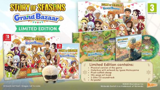 Story Of Seasons: Grand Bazaar - Limited Edition (SWITCH)