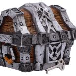 NEMESIS NOW World of Warcraft silverbound treasure chest dekorativna škatlica