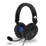 4GAMERS PS4 STEREO GAMING SLUŠALKE PRO4-50S ČRNE