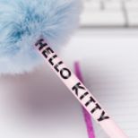 BLUE SKY HELLO KITTY POM POM PEN pisalo