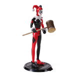 NOBLE COLLECTION Bendyfig DC Suicide Squad (Comic) Harley Quinn Jester figurica