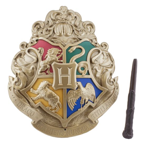 PALADONE Harry Potter Hogwarts crest namizna svetilka z daljincem