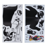 PALADONE Nightmare Before Christmas stenske nalepke
