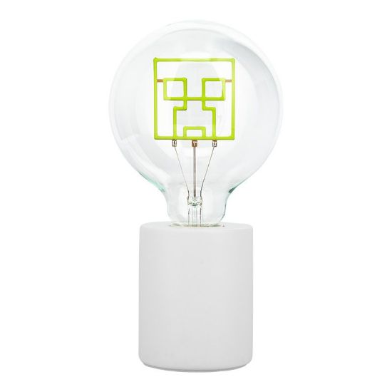 PALADONE Minecraft creeper LED neon bulb namizna svetilka