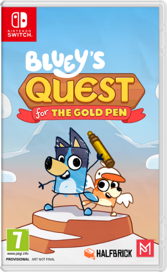 Bluey's Quest For The Gold Pen (Nintendo Switch)