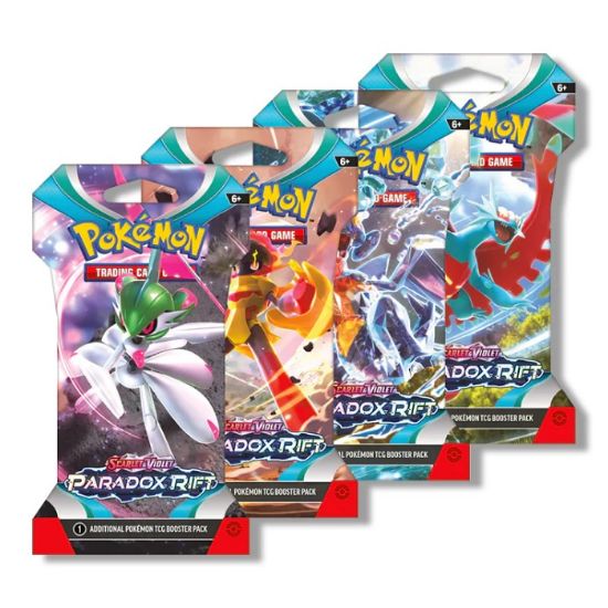 POKEMON TCG: SCARLET & VIOLET: PARADOX RIFT - SLEEVED BOOSTER PACK kartice