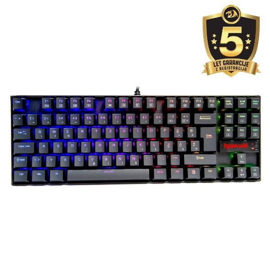 REDRAGON KUMARA K552RGB-1 RGB MEHANSKA TIPKOVNICA SLO/CRO