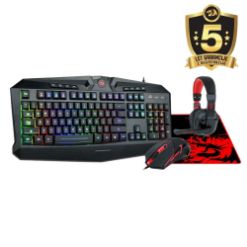 REDRAGON COMBO S101-BA SET (4in1) SLO/CRO