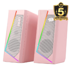 REDRAGON ANVIL GS520 RGB ZVOČNIK ROZA BARVE