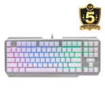 REDRAGON USAS K553W RGB ŽIČNA TIPKOVNICA, BELA